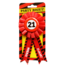 Paper Dreams Rozet - 21 jaar - Verkeersbord