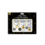 Paper Dreams Hangdecoratie - 40 jaar - Swirls - Zwart / goud - 6dlg.