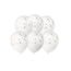 Paper Dreams Ballonnen - Zilveren confetti opdruk - 30cm - 6st.