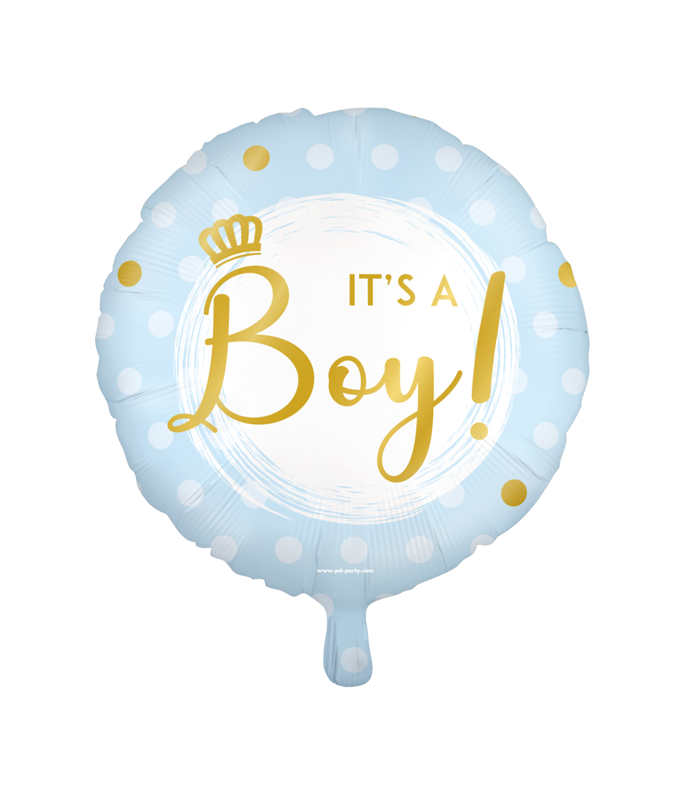 Folieballon - It's a boy - 46cm