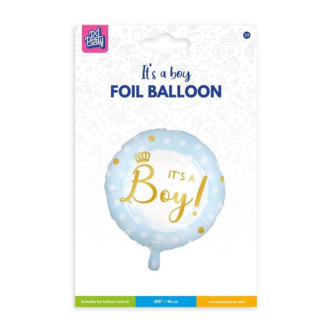 Paper Dreams Folieballon - It's a boy - 46cm
