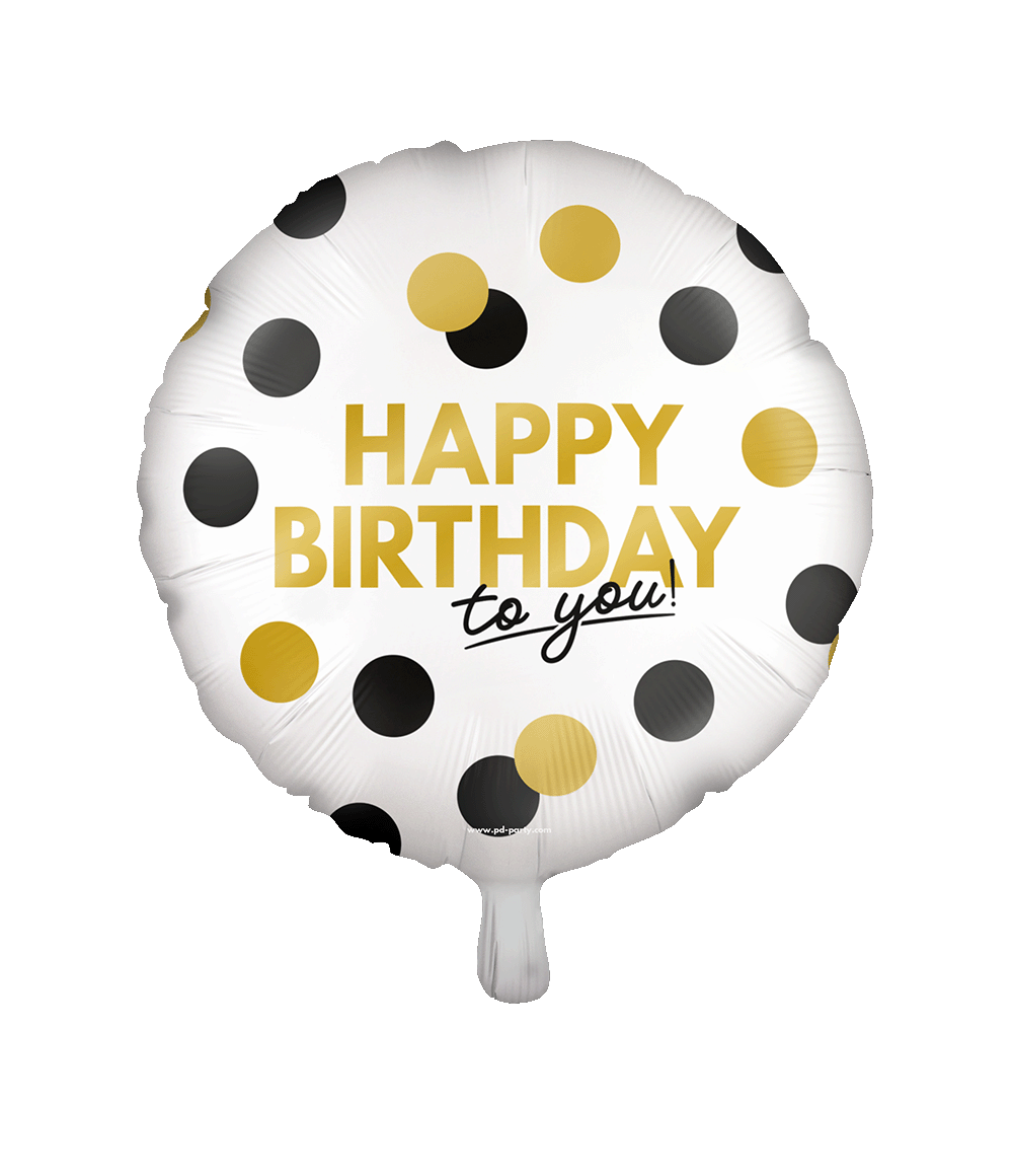 Folieballon - Happy Birthday to you! - 46cm