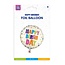 Paper Dreams Folieballon - Happy Birthday - Confetti - 46cm