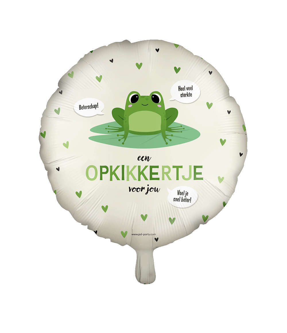 Folieballon - Een opkikkertje voor jou - 46cm