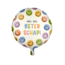 Paper Dreams Folieballon - Heel veel beterschap - Smileys - 46cm