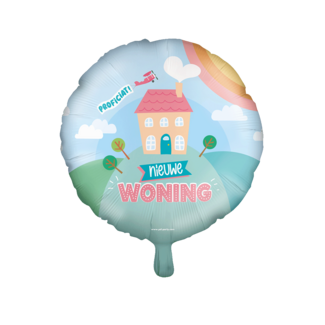 Paper Dreams Folieballon - Proficiat, nieuwe woning - 46cm