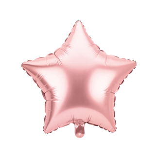 Paper Dreams Folieballon - Ster - Roségoud - 46cm