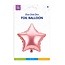 Paper Dreams Folieballon - Ster - Roségoud - 46cm