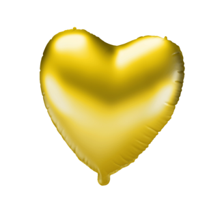 Paper Dreams Folieballon - Hart - Goud - 46cm