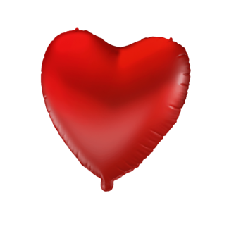 Paper Dreams Folieballon - Hart - Rood - 46cm