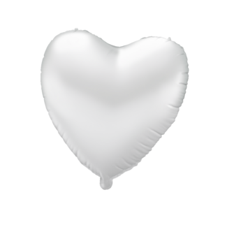 Paper Dreams Folieballon - Hart - Wit - 46cm