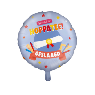 Paper Dreams Folieballon - Geslaagd hoppatee! - 46cm