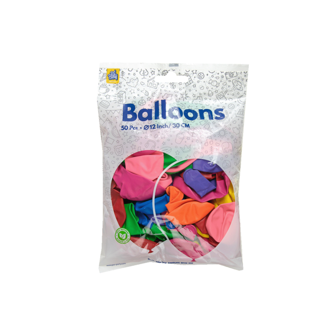 Paper Dreams Ballonnen - Mix van kleuren - 30cm - 50st.