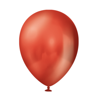 Paper Dreams Ballonnen - Metallic rood - 30cm - 10st.