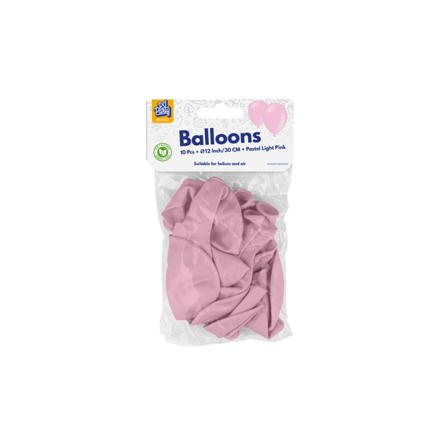 Paper Dreams Ballonnen - Pastel lichtroze - 30cm - 10st.