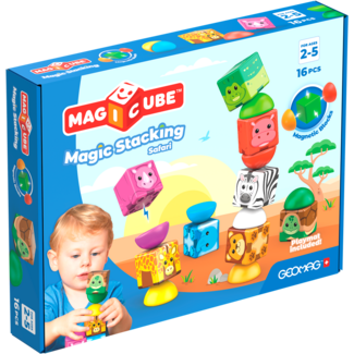 Geomag Geomag - Magicube - Magnetische blokken - Safari - 16dlg.