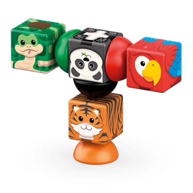 Geomag Geomag - Magicube - Magnetische blokken - Jungle  - 16dlg.
