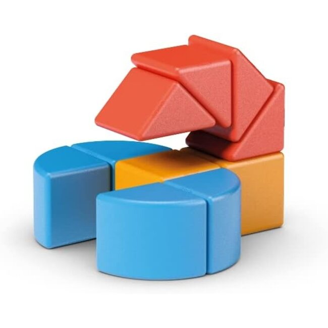 Geomag Geomag - Magicube - Magnetische blokken - Vormen en kaarten - 16dlg.