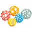 Tickit Tickit - Silisoft - Flexibele Ballen - Regenboog - 5dlg.
