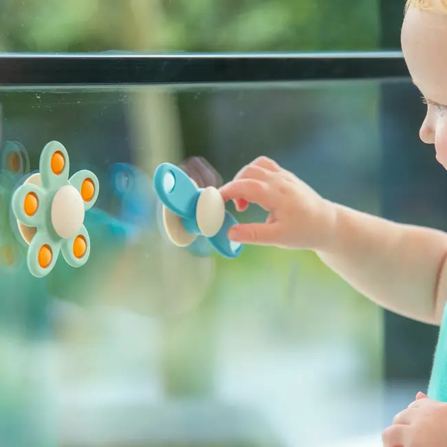 Tickit Tickit - Silisoft - Bloem Spinner - Neutrale Kleuren