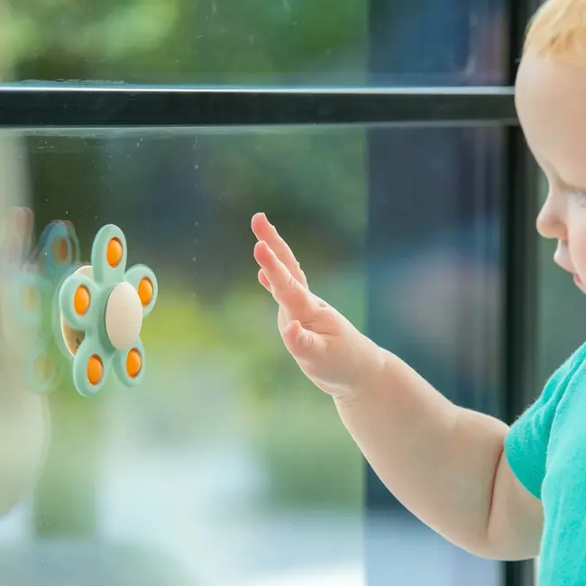 Tickit Tickit - Silisoft - Bloem Spinner - Neutrale Kleuren