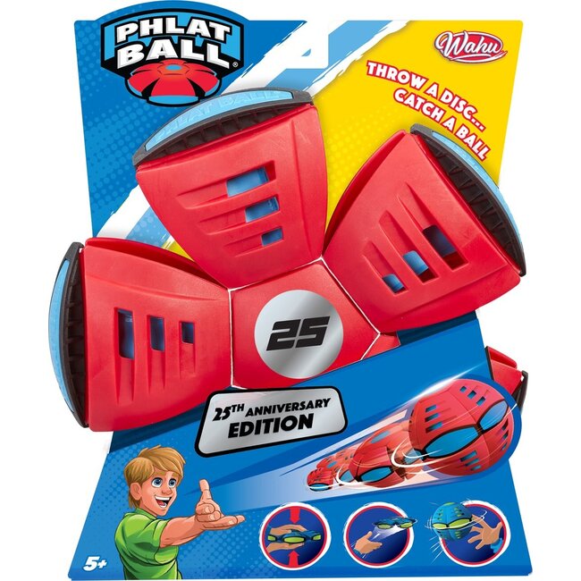 Wahu - Phlat ball - Toverbal - Classic - Rood