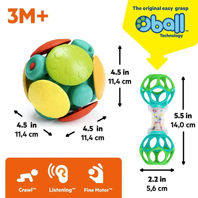 Set - Oball - Rollende bal & rammelaar