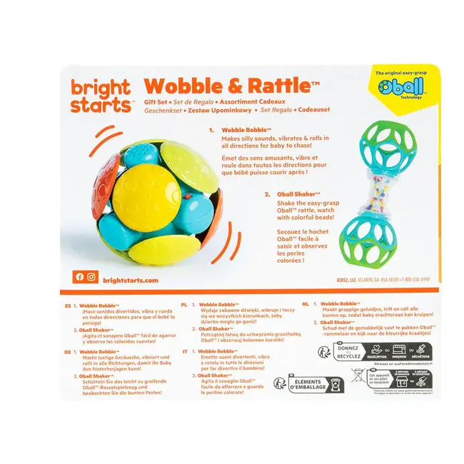 Set - Oball - Rollende bal & rammelaar