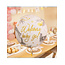 Haza-Witbaard Folieballon - Welcome baby girl - Safari - 45cm - Zonder vulling