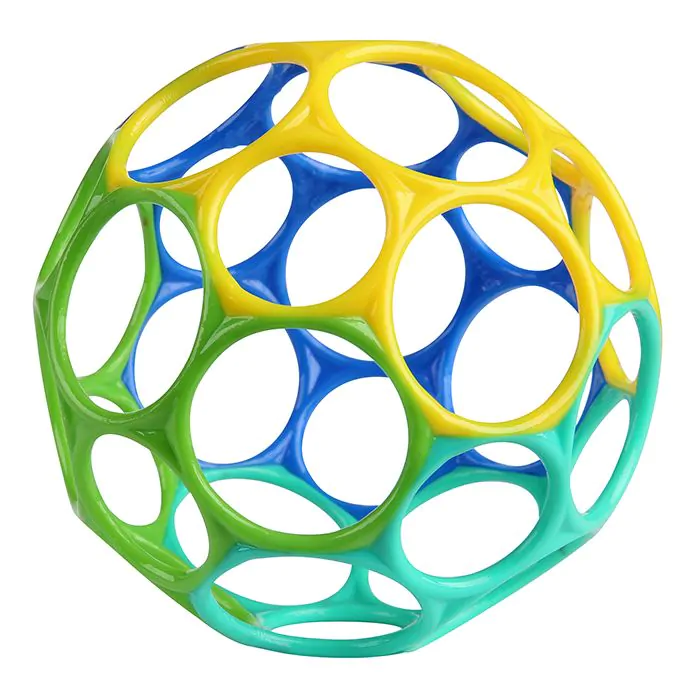 Grijpspeeltje - Oball - Blauw/groen