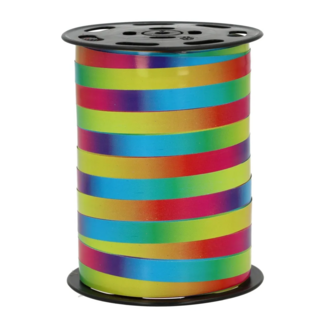PR'A'SENT Cadeaulint - Regenboog - 200m x 10mm