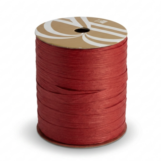 Bolis Cadeaulint - Bordeaux rood - Papier - 250m x 10mm