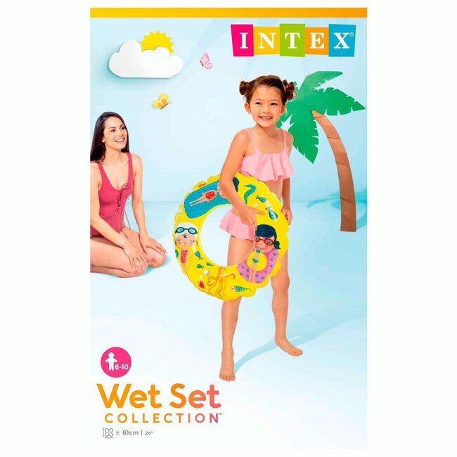 Intex Opblaasfiguur - Zwemband - Oceaan - 61cm - Willekeurig geleverd