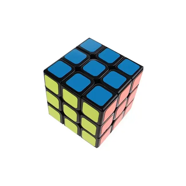 JohnToy Puzzel kubus - 3x3 - 5.5x5.5cm - 6+