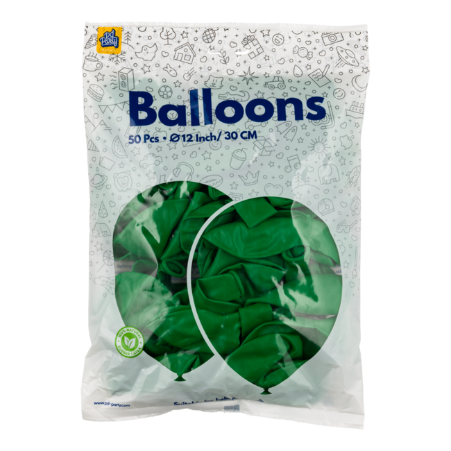 Paper Dreams Ballonnen - Groen - 30cm - 50st.