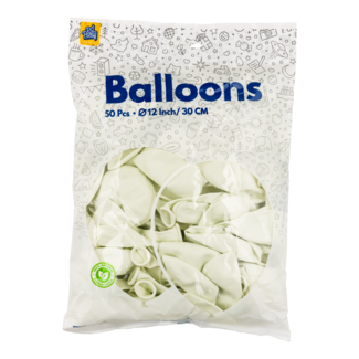 Paper Dreams Ballonnen - Wit - 30cm - 50st.