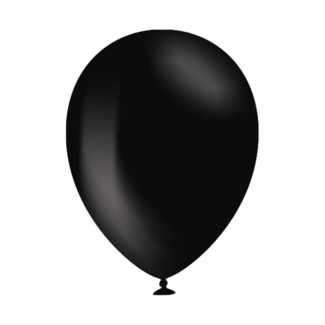 Paper Dreams Ballonnen - Zwart - 30cm - 50st.