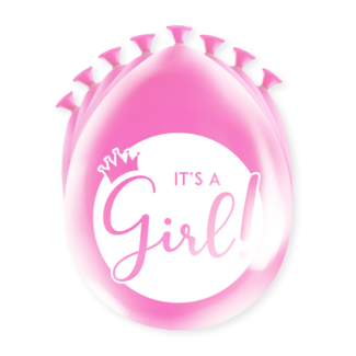 Paper Dreams Ballonnen - It's a girl - 30cm - 8st.