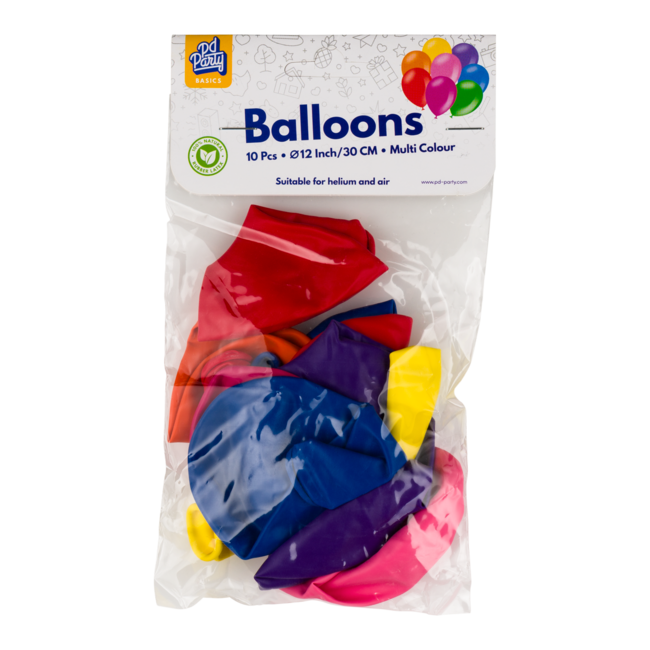 Paper Dreams Ballonnen - Gekleurde mix - 30cm - 10st.