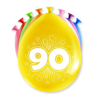 Paper Dreams Ballonnen - 90 jaar - 30cm - 8st.