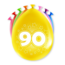 Paper Dreams Ballonnen - 90 jaar - 30cm - 8st.
