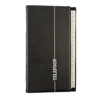 Twisk Kangaro - Telefoon / adresboek - 21.7 x 12.8cm - 1st. - Zwart