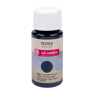 Royal Talens Textielverf - Elegant zwart - Art Creation - 50ml