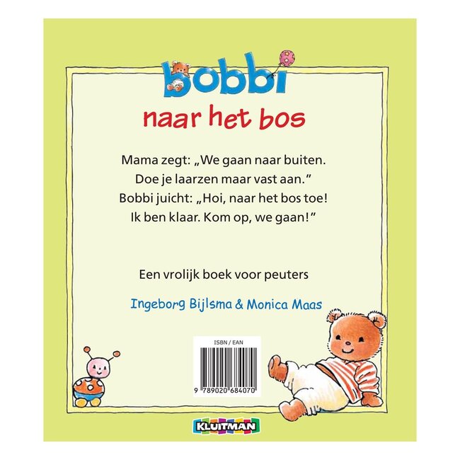 Kluitman Boek - Bobbi naar het bos