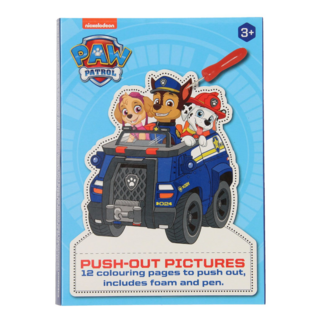 Twisk Prikblok - Paw Patrol - Blauw - Met priklap & prikpen - 1st.