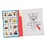 Twisk Prikblok - Paw Patrol - Blauw - Met priklap & prikpen - 1st.