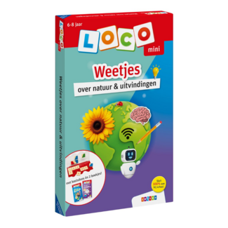 Loco Leerspellen Loco Mini - Pakket - Weetjes over natuur en uitvindingen - 6-8 jaar