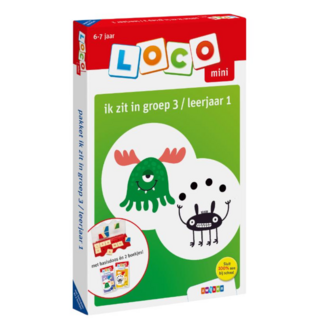 Loco Leerspellen Loco Mini - Pakket -  Ik zit in groep 3 - Leerjaar 1 - 6-7 jaar