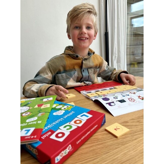 Loco Leerspellen Loco Mini - Pakket -  Klokkijken - 5-8 jaar