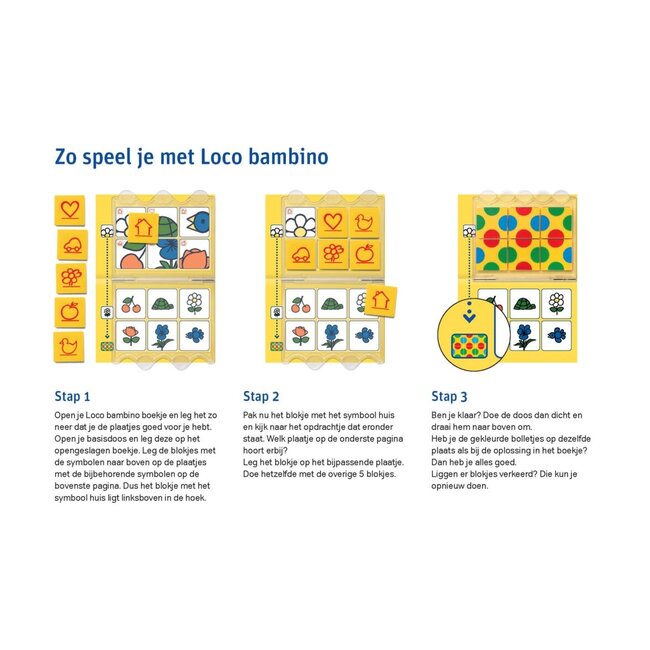 Loco Leerspellen Loco Bambino - Pakket - Nijntje, spelen en leren - 3-5 Jaar
